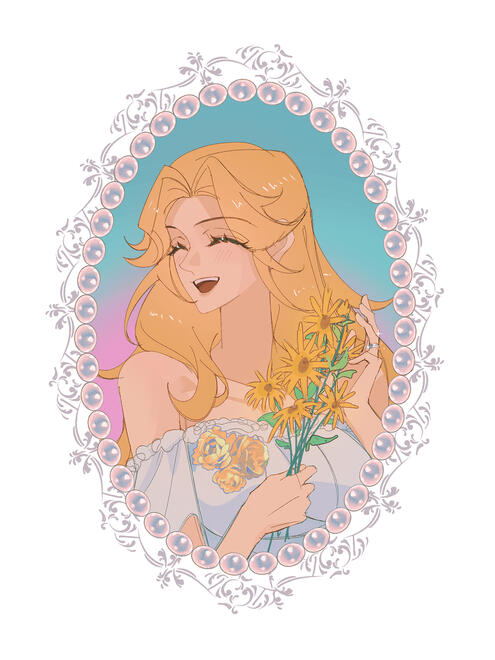 Rudbeckia Bride / April 2026🎨 iisyzi (Gift)