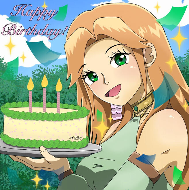 Happy Birthday Momo! Gift from Keoko