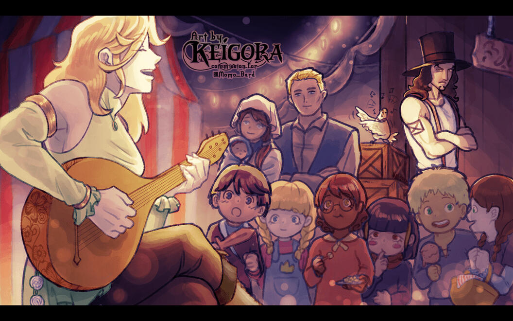 Pre Timeskip Scene / April 2025 🎨 Keigora