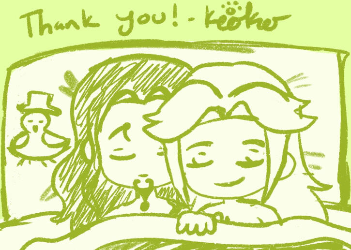 Bonus Doodle 🎨 Keoko