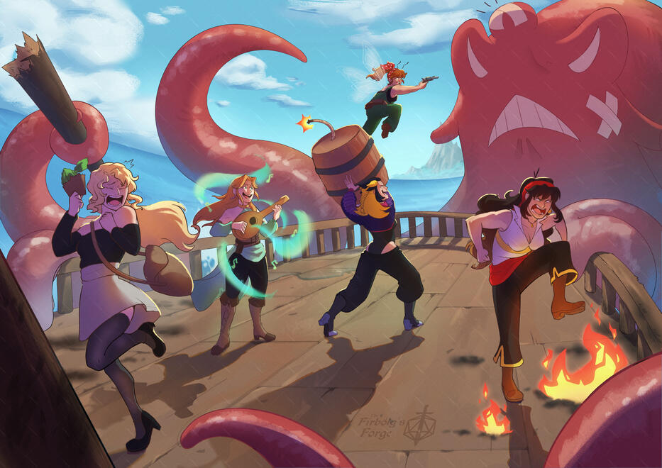Fight Party! ⚔️ OP D&D Campaign / July 2026 - FirbolgsForge