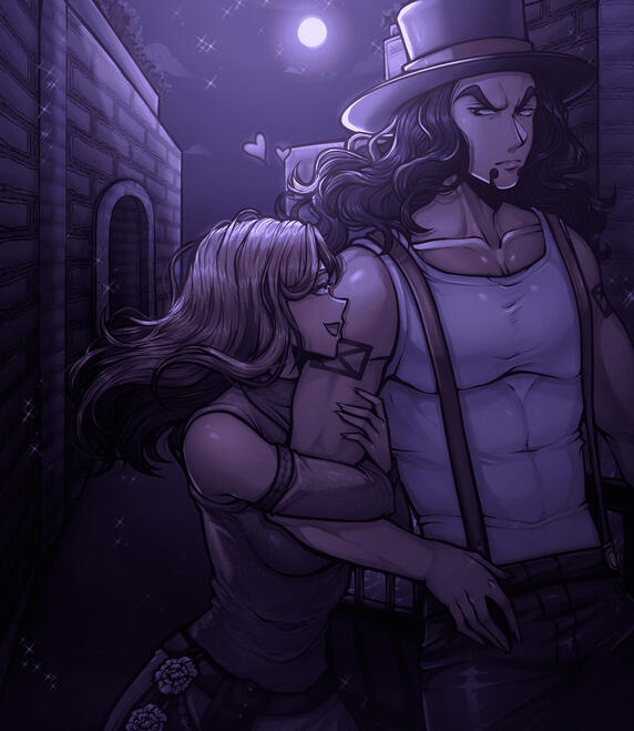Night Escort / November 2024 🎨 MonseCCDraw